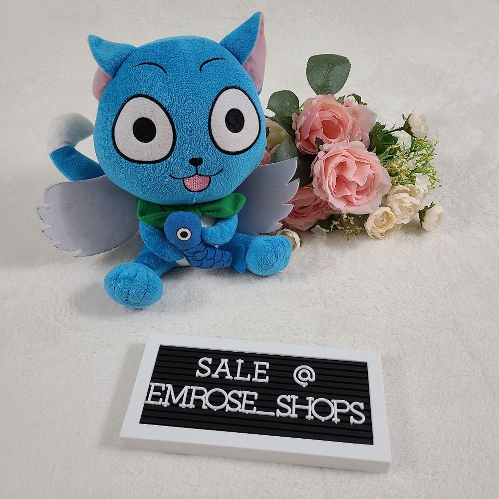 Fairy Tail Happy the Cat Plushie 🧸